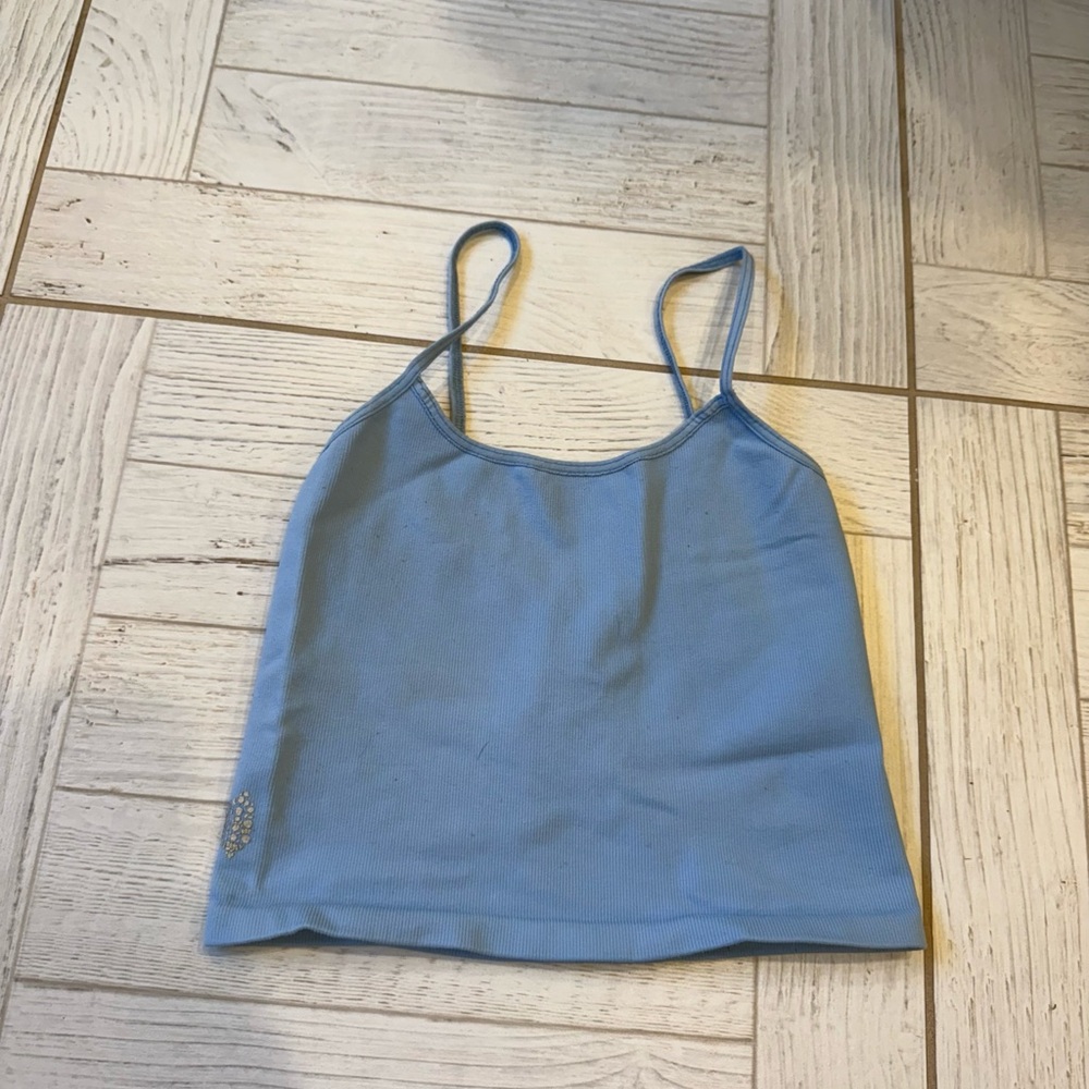 FP Movement by Free People Light Blue Camisole